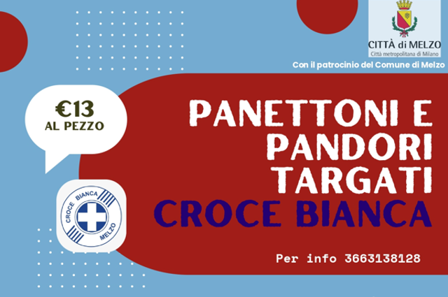 Panettoni e pandori targati Croce Bianca