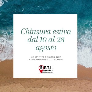 Chiusura estiva Reti Point