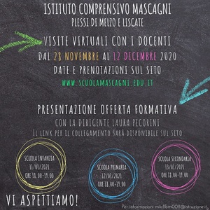 Open Day Virtuale – Istituto Comprensivo Mascagni