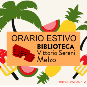Orario estivo della biblioteca