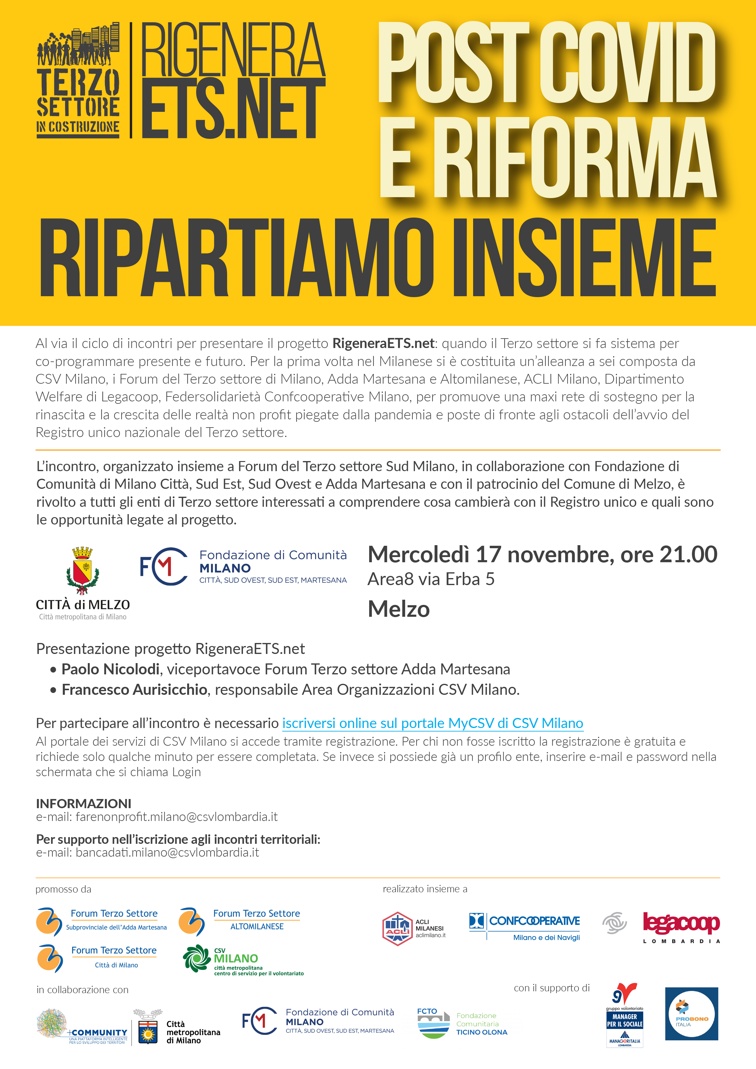 Incontro rigenera