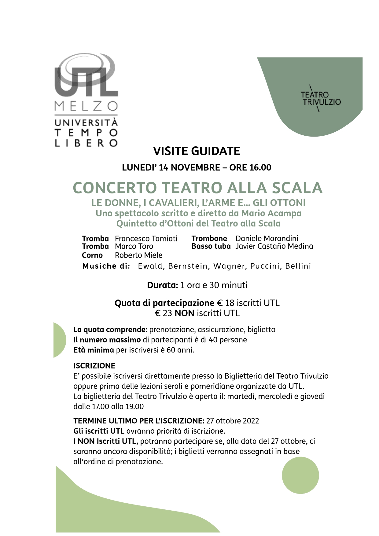 UTL Concerto alla Scala 14 11 2022