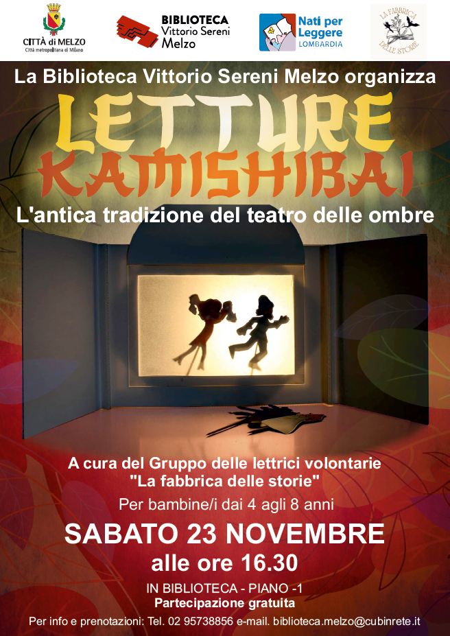 Letture Kamishibai: teatro delle ombre in biblioteca