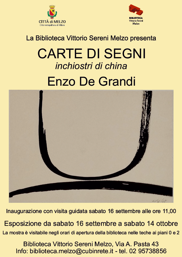 Loc Carte di segni Enzo De Grandi