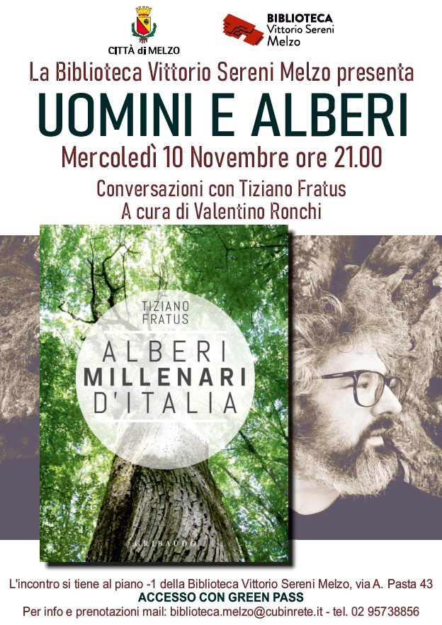 Locandina Uomini e alberi 2021