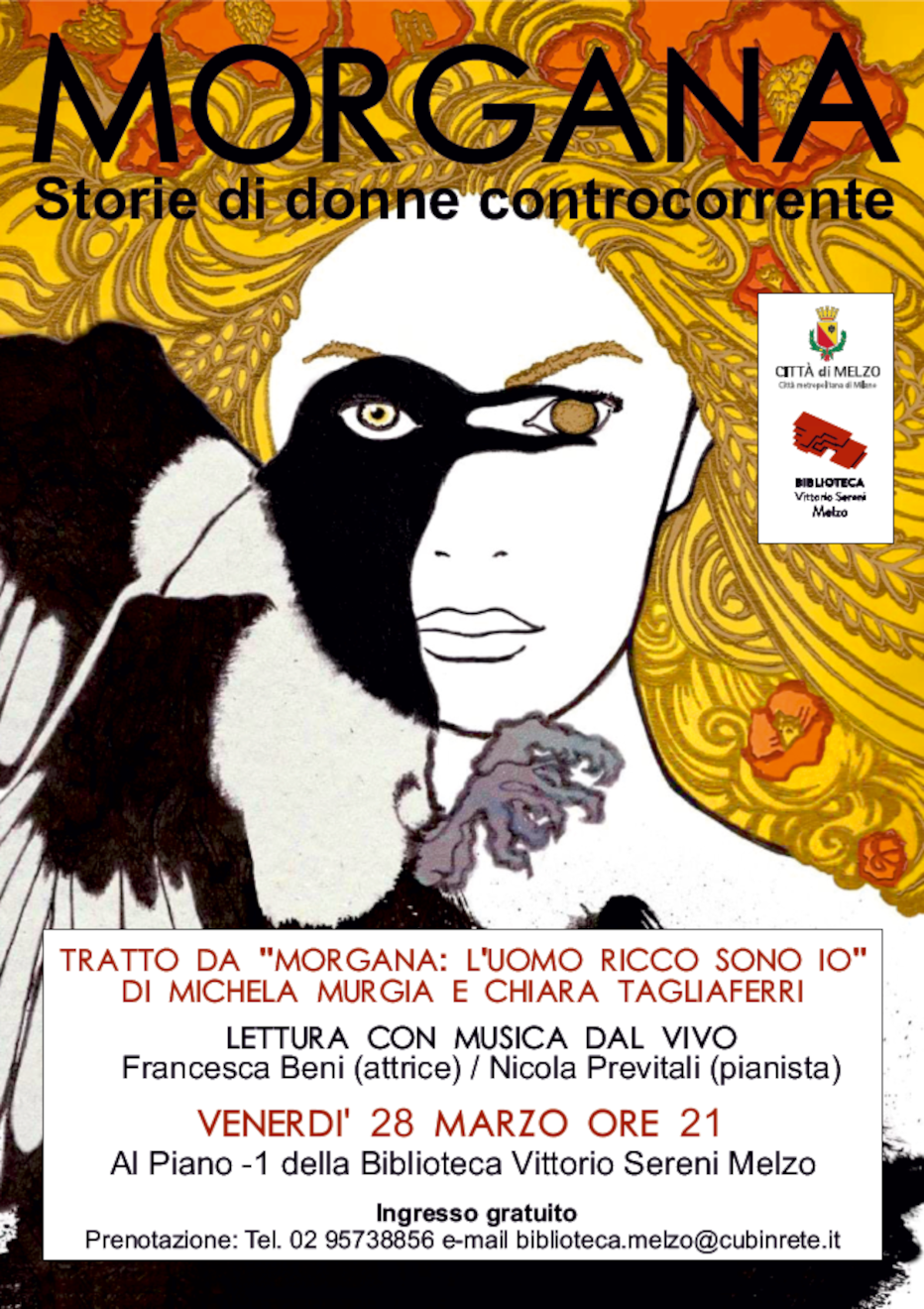 Morgana: storie di donne controcorrente in biblioteca