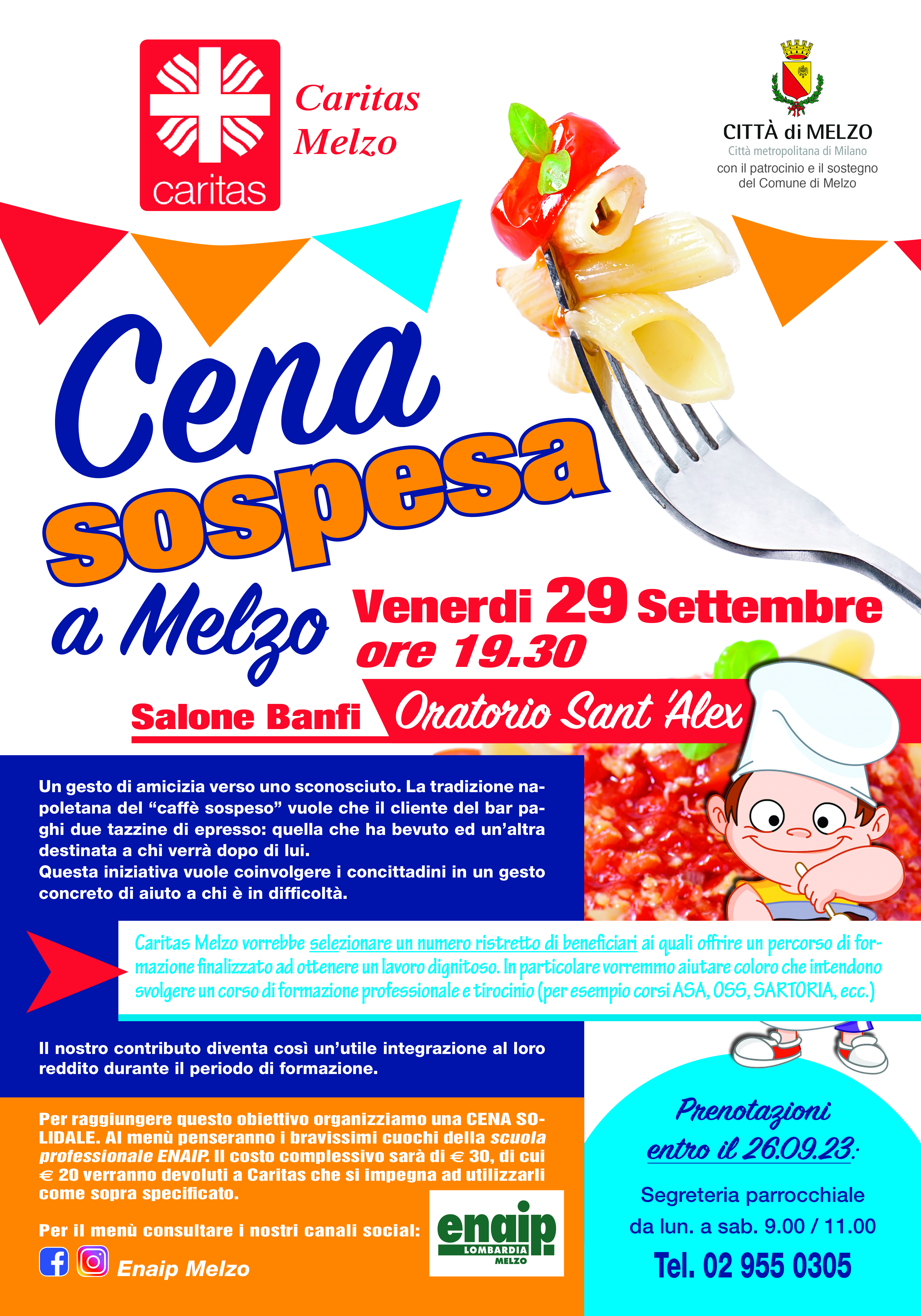 CENA SOSPESA 29 09