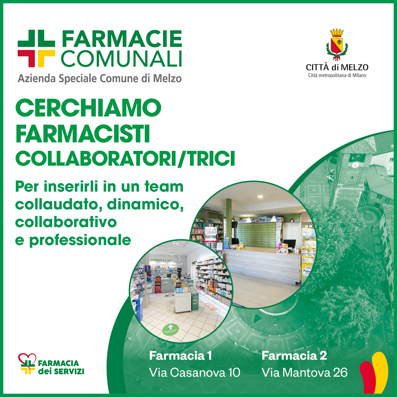 Selezione pubblica per n. 1 Farmacista