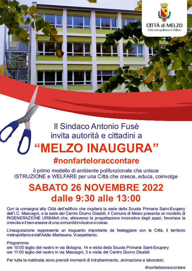 Inaugurazione scuola e cdd 2022