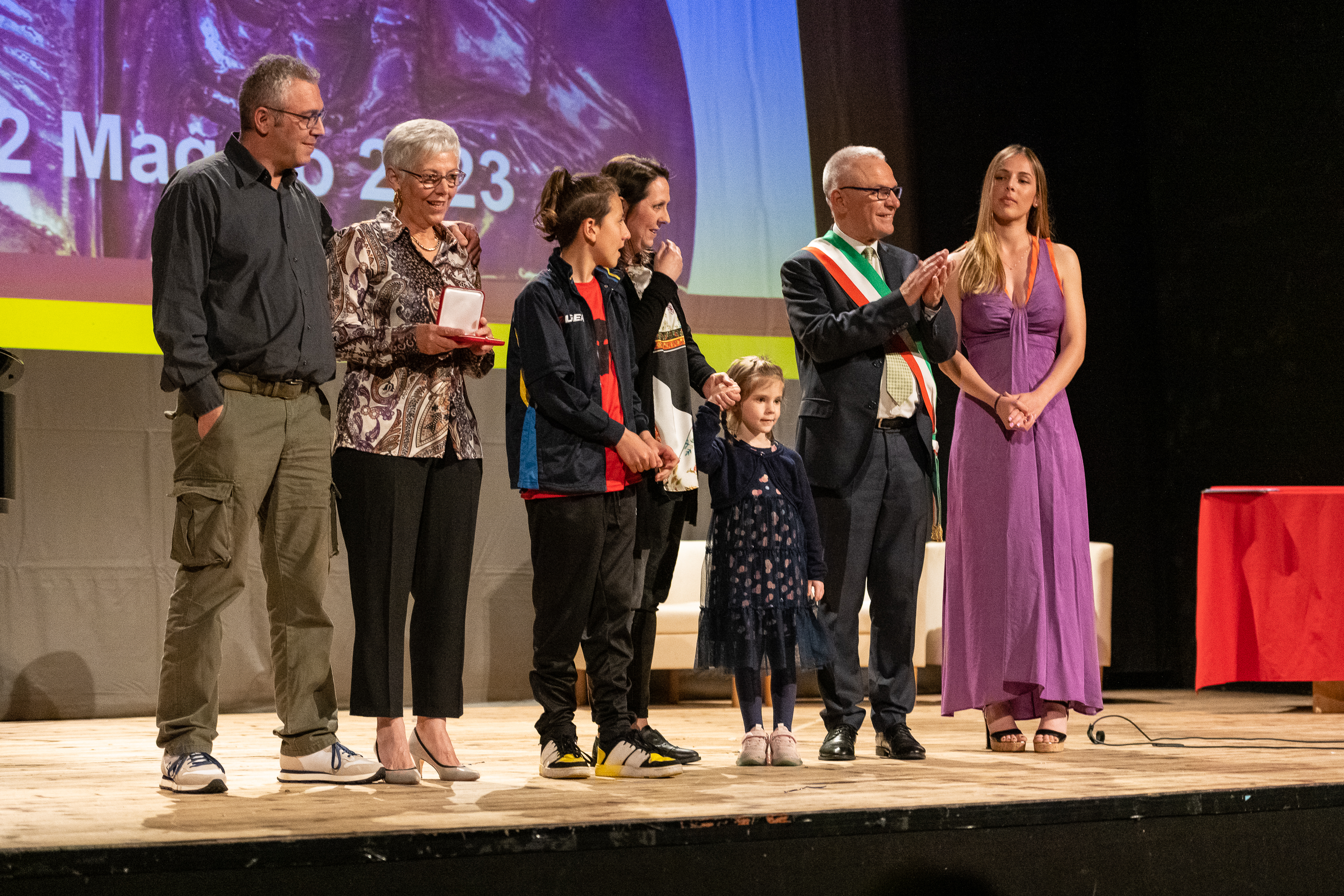 Premio Citta╠Ç di Melzo sig Bonetti alla memoria