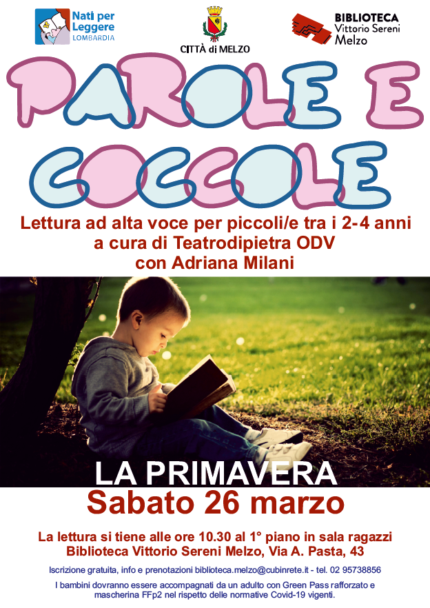 Parole e coccole 2022 marzo