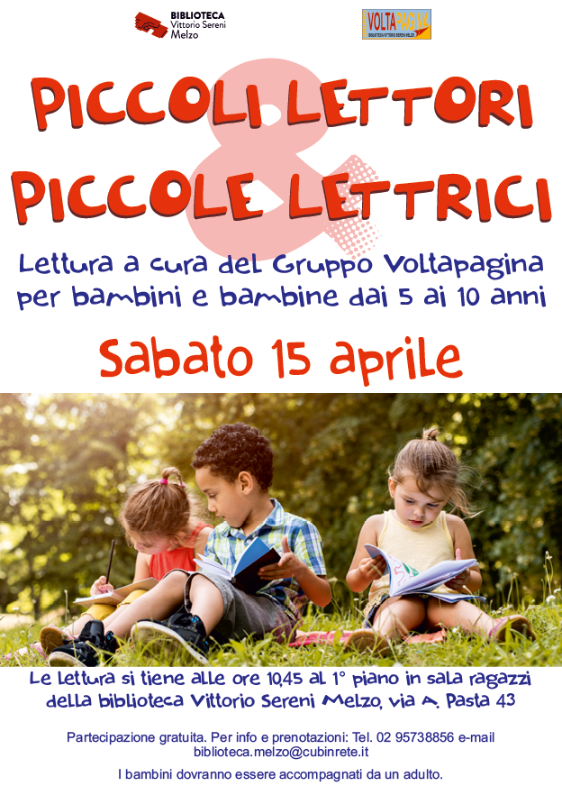 Piccoli lettori 2023 aprile