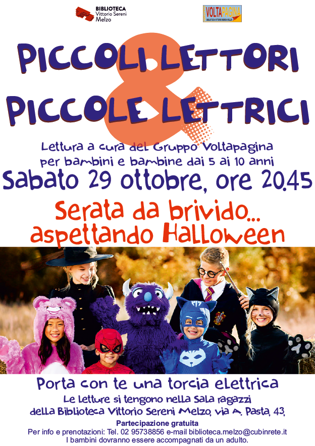 Piccoli lettori & piccole lettrici 2022 Halloween