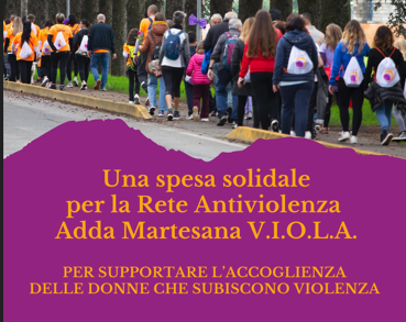 Una spesa solidale per la rete antiviolenza Adda Martesana V.I.O.L.A.