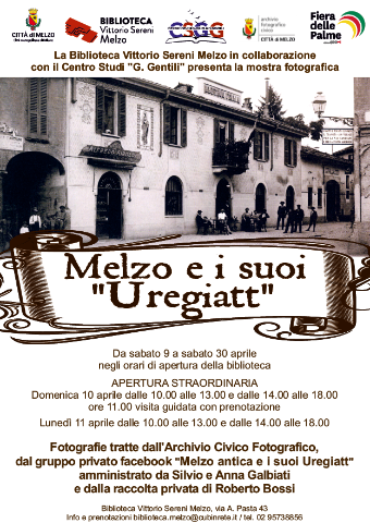 Locandina Melzo e i suoi Uregiatt 2022
