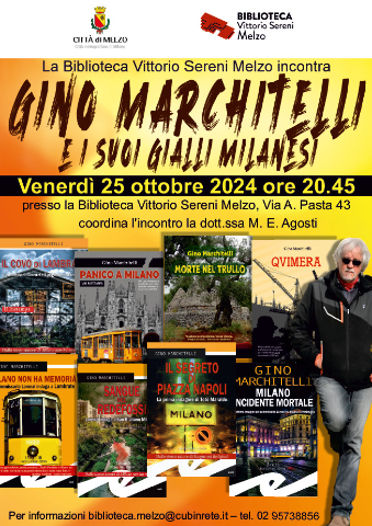 Gino Marchitelli e i suoi gialli milanesi: presentazione in biblioteca