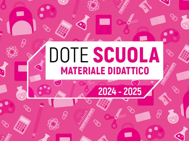 DOTE SCUOLA materiale2024 2025