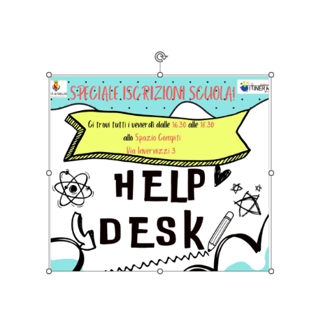 Help desk speciale iscrizioni scuola