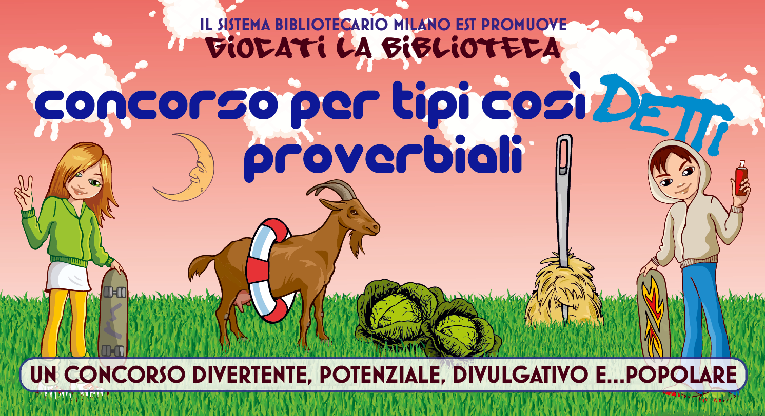 Giocati la biblioteca: premiazione del concorso per tipi così DETTI proverbiali