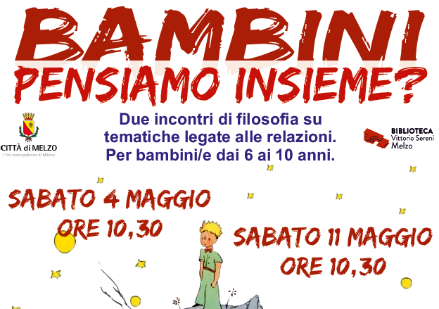 Bambini pensiamo insieme? Laboratori di filosofia in biblioteca