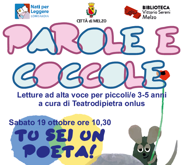 Parole e coccole: letture per piccoli/e in biblioteca