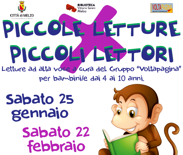 Piccole letture per piccoli lettori in biblioteca