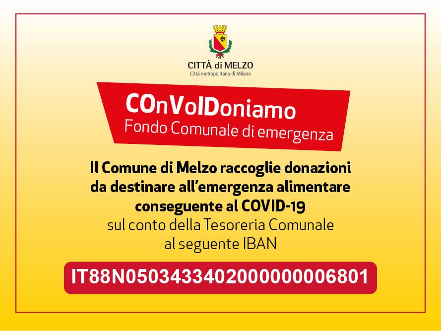 COnVoIDoniamo - Fondo Comunale di emergenza