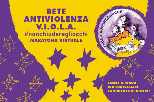 Continua la Maratona Virtuale #NONCHIUDEREGLIOCCHI della Rete Antiviolenza Adda Martesana V.I.O.L.A.